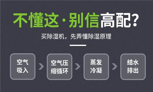 家用別墅地下室新風(fēng)吊頂除濕機